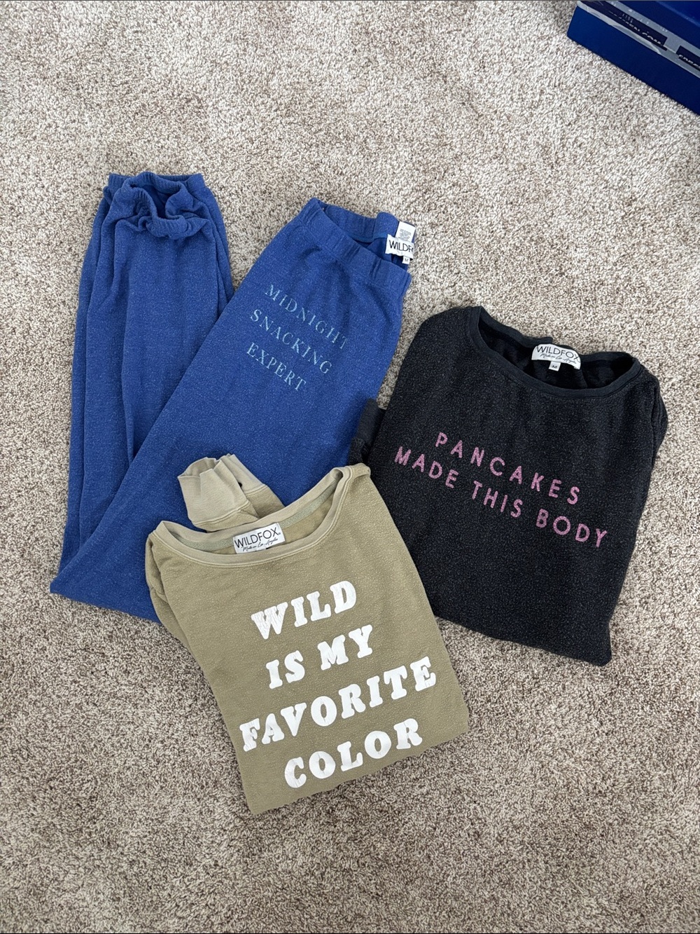 Bundle of wildfox lounge clothes
